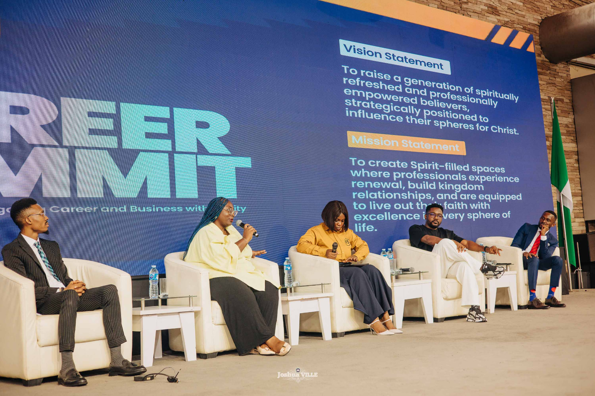 Panel discussion at the F5 Career Summit